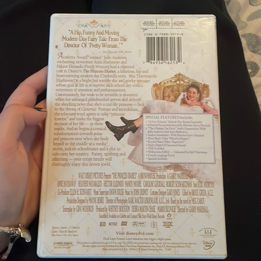 Disney The Princess Diaries DVD Movie Disc Kids Film - Picture 2 of 3